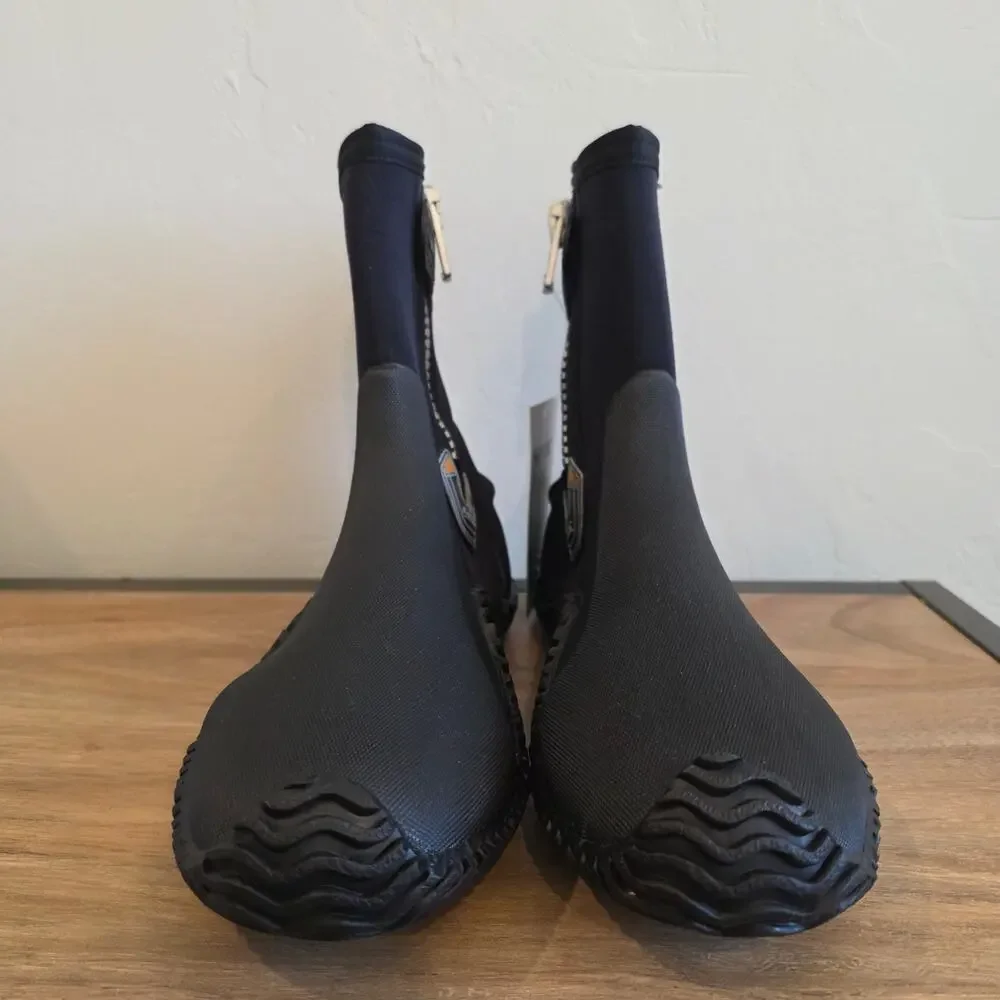 SEAC 5mm Neoprene Dive Boots US 7.5 EU 40-41 Black Scuba Water Shoes NWT